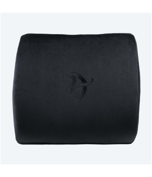 Arozzi mm | Velvet polyester | Lumbar Support Pillow | Black