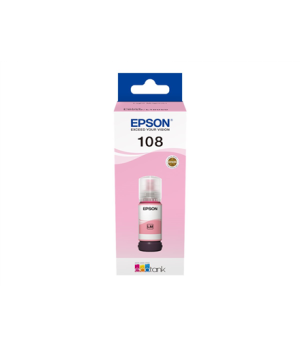 Epson 108 EcoTank | Ink Bottle | Light Magenta