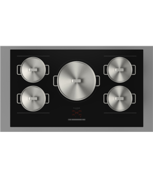 Fulgor | FSH 905 ID WT MBK | Hob | Induction | Number of burners/cooking zones 5 | Slider | Timer | Matte Black