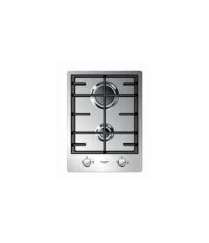 Fulgor | CPH 402 G X Combiset | Hob | Gas | Number of burners/cooking zones 2 | Rotary knobs | Stainless steel