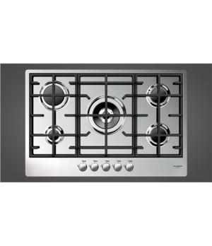 Fulgor | CPH 765 GWK X | Hob | Gas | Number of burners/cooking zones 5 | Rotary knobs | Stainless steel