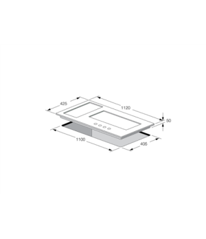 Fulgor | QH 1124 GWK X | Hob | Gas | Number of burners/cooking zones 4 | Rotary knobs | Stainless steel