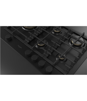 Fulgor | FUH 755 G DWK MBK Urbantech | Hob | Gas | Number of burners/cooking zones 5 | Rotary knobs | Matte Black