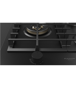 Fulgor | FUH 755 G DWK MBK Urbantech | Hob | Gas | Number of burners/cooking zones 5 | Rotary knobs | Matte Black