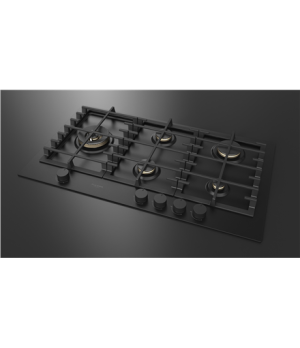 Fulgor | FUH 905 G DWK MBK Urbantech | Hob | Gas | Number of burners/cooking zones 5 | Rotary knobs | Matte Black