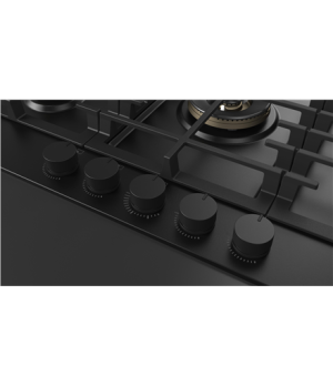 Fulgor | FUH 9041 G DWK MBK Urbantech | Hob | Gas | Number of burners/cooking zones 5 | Rotary knobs | Matte Black