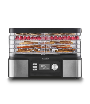 Caso | Food Dehydrator | DH 450 | Power 370-450 W | Number of trays 5 | Temperature control | Integrated timer | Black/Stainless