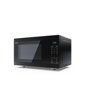 Sharp Microwave Oven with Grill YC-MG51E-B Free standing 25 L 900 W Grill Black