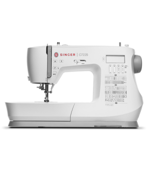 Singer | C7225 | Sewing Machine | Number of stitches 200 | Number of buttonholes 8 | White