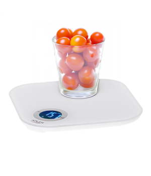 Adler Kitchen scale | AD 3180 | Graduation 1 g | Display type LCD | White