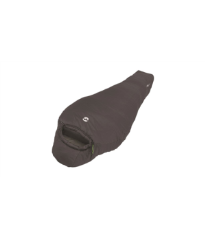 Outwell | Elm | Sleeping Bag | 220 x 85 cm | 2 way open - auto lock | Anthracite