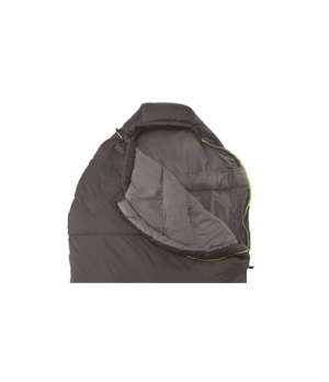 Outwell | Elm | Sleeping Bag | 220 x 85 cm | 2 way open - auto lock | Anthracite