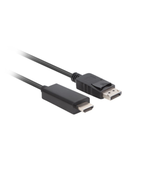 Lanberg | DisplayPort to HDMI Cable | DisplayPort Male | HDMI Male | DP to HDMI | 1 m