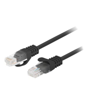 Patch Cord cat. 5E UTP | PCU5-10CC-0750-BK | Wire gauge: 26AWG (7 x 0,16mm) | Black | 7.5 m