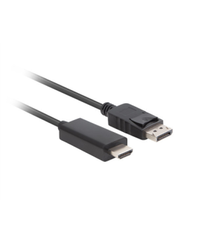 Lanberg | DisplayPort to HDMI Cable | DisplayPort Male | HDMI Male | DP to HDMI | 1.8 m