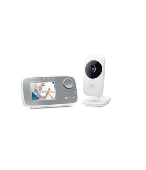 Motorola | Video Baby Monitor | VM482 2.4" | 2.4" LCD color display with 480 x 272px resolution Room temperature monitoring Infr