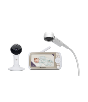 Motorola | Full HD Wi-Fi Video Baby Monitor with Crib Mount | VM65X CONNECT 5.0" | 5.0" LCD colour display with 480 x 272 resolu