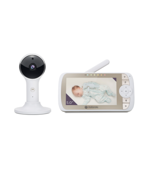 Motorola | Full HD Wi-Fi Video Baby Monitor with Crib Mount | VM65X CONNECT 5.0" | 5.0" LCD colour display with 480 x 272 resolu