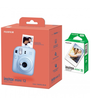 Fujifilm | Instax Mini 12 Camera + Instax Mini Glossy (10pl) | Pastel Blue | 800