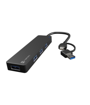 Natec USB 3.0 HUB, Mayfly, 4-Port, Black | Natec | USB 3.0 HUB, Mayfly, 4-Port | Moth NHU-1342 | Black | 0.15 m