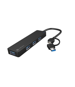 Natec USB 3.0 HUB, Mayfly, 4-Port, Black | Natec | USB 3.0 HUB, Mayfly, 4-Port | Moth NHU-1342 | Black | 0.15 m