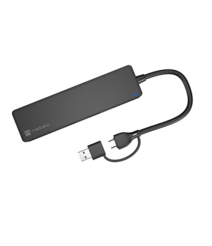 Natec USB 3.0 HUB, Mayfly, 4-Port, Black | Natec | USB 3.0 HUB, Mayfly, 4-Port | Moth NHU-1342 | Black | 0.15 m