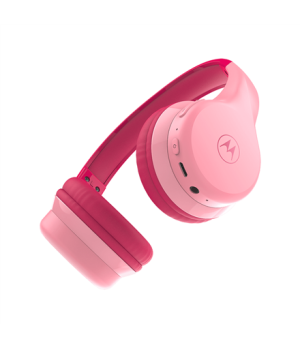 Motorola | Kids Headphones | Moto JR300 | Over-Ear Over-Ear | Bluetooth | Built-in microphone | Bluetooth | Pink | Wireless