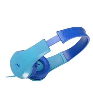 Motorola | Kids Wired Headphones | Moto JR200 | Over-Ear Over-Ear | Built-in microphone | 3.5 mm plug | Blue