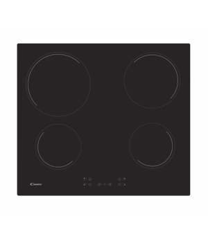 Candy | Hob | CH64CCB | Vitroceramic | Number of burners/cooking zones 4 | Touch | Black