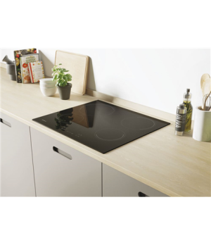 Candy | Hob | CH64CCB | Vitroceramic | Number of burners/cooking zones 4 | Touch | Black