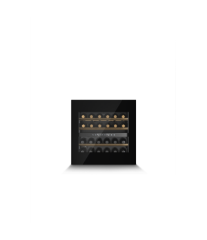 Caso | Wine Cooler | WineDeluxe WD 24 | Energy efficiency class F | Built-in | Bottles capacity 24 | Black