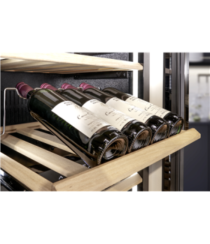 Caso | Wine Cooler | WineDeluxe WD 60 | Energy efficiency class F | Built-in | Bottles capacity 60 | Black