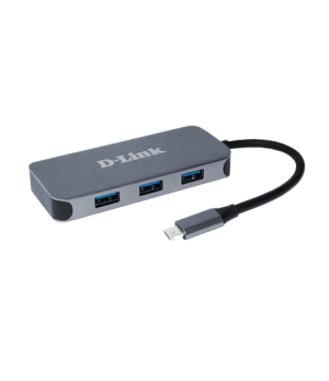 D-LINK DUB-2335 6-in-1 USB-C Hub with HDMI/Gigabit Ethernet/Power Delivery | D-Link | 6-in-1 USB-C Hub with HDMI/Gigabit Etherne