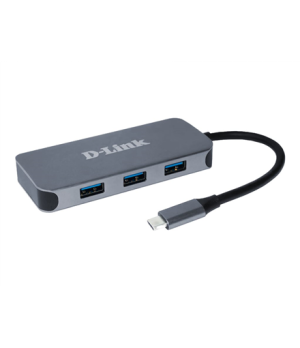 D-LINK DUB-2335 6-in-1 USB-C Hub with HDMI/Gigabit Ethernet/Power Delivery | D-Link | 6-in-1 USB-C Hub with HDMI/Gigabit Etherne