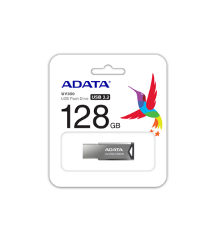 ADATA | USB Flash Drive | UV350 | 128 GB | USB 3.2 | Silver