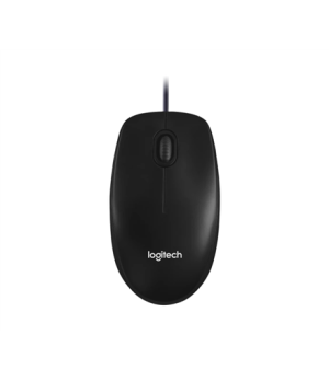 Logitech | Mouse | M100 | Optical | Optical mouse | Wired | Black