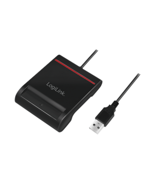 Logilink | USB 2.0 card reader, for smart ID | CR0047 | Card Reader