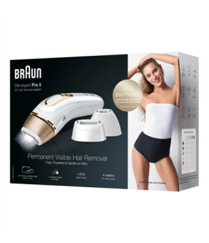 Braun | PL5257 Silk-expert Pro 5 IPL | Epilator | Operating time (max)  min | Bulb lifetime (flashes) 400.000 | Number of power 