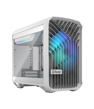 Fractal Design | Torrent Nano RGB White TG clear tint | Side window | White TG clear tint | Power supply included No | ATX