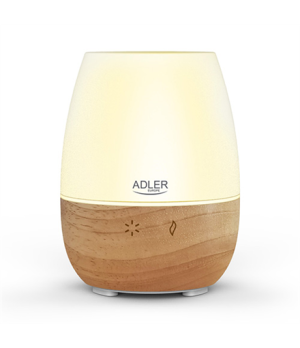 Adler | Ultrasonic Aroma Diffuser | AD 7967 | Ultrasonic | Suitable for rooms up to 25 m² | Brown/White