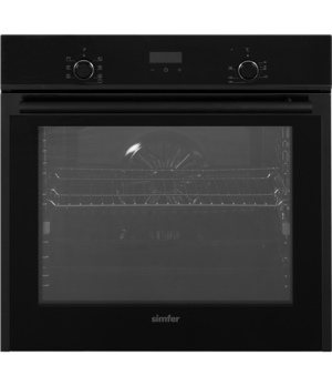 Simfer | Bundle of Simfer Oven 8208KERSI Black glass and Hob H6 401 TGRSP Gas on glass | Oven | 80 L | Multifunctional | Manual 