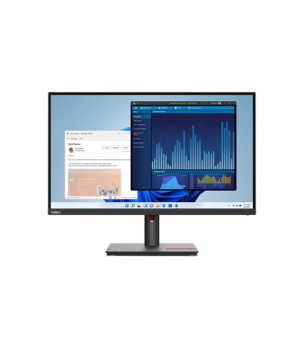 Lenovo | ThinkVision | T27p-30 | 27 " | IPS | 4K | 16:9 | 60 Hz | 4 ms | 3840 x 2160 | 350 cd/m² | HDMI ports quantity 1 | Black