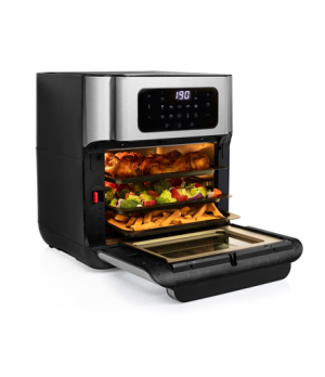 Princess | Aerofryer Oven | 182065 | Power 1500 W | Capacity 10 L | Black/Stainless Steel