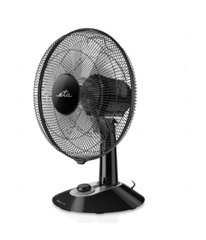 ETA | Zefir ETA160790010 | Table Fan | Black | Diameter 30 cm | Number of speeds 3 | Oscillation | 45 W | No