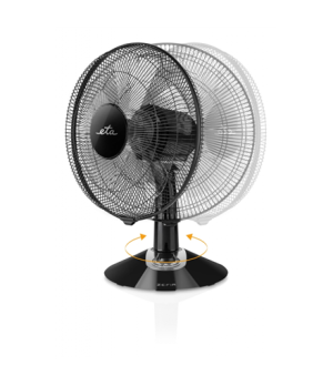 ETA | Zefir ETA160790010 | Table Fan | Black | Diameter 30 cm | Number of speeds 3 | Oscillation | 45 W | No