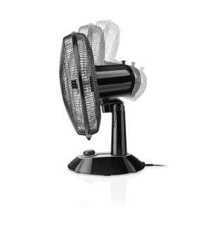 ETA | Zefir ETA160790010 | Table Fan | Black | Diameter 30 cm | Number of speeds 3 | Oscillation | 45 W | No