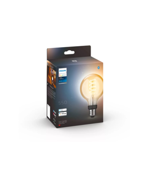 Hue WA 7W Filament G93 globe E27 | E27 | 7 W | Warm to cool white 2200-4500K | Bluetooth and Zigbee