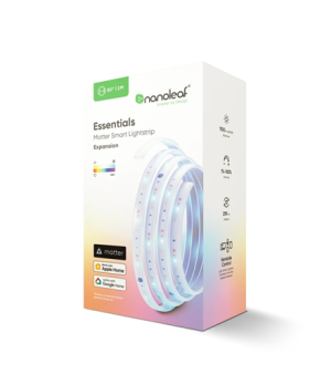 Nanoleaf|Nanoleaf Essentials Light Strips Expansion 2 Meters|23 W|RGBCW|Bluetooth, Thread|2700 - 6500  K