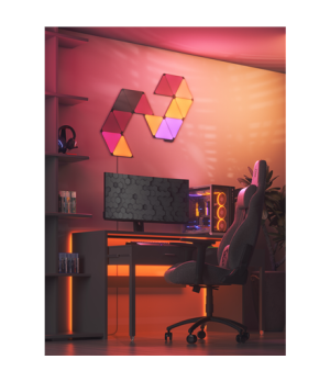 Nanoleaf|Shapes Black Triangles Expansion Pack (3 panels)|42 W|WiFi