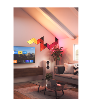 Nanoleaf|Shapes Black Triangles Expansion Pack (3 panels)|42 W|WiFi